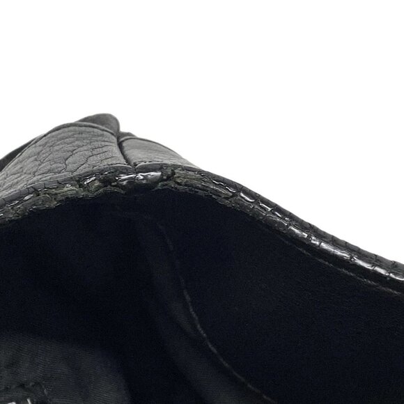 Auth DIOR/ChristianDior Street Chic/Trotter Black Jacquard Leather Tote Bag - Picture 13 of 16